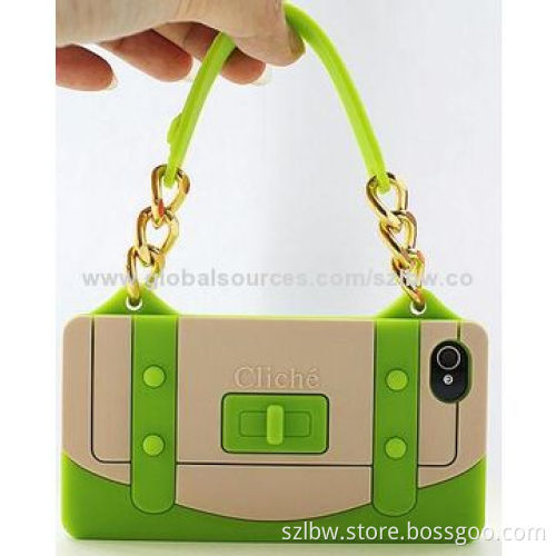 Cliche Series Handbag Style Flip Silicone Case for iPhone 6, Various Colors Available